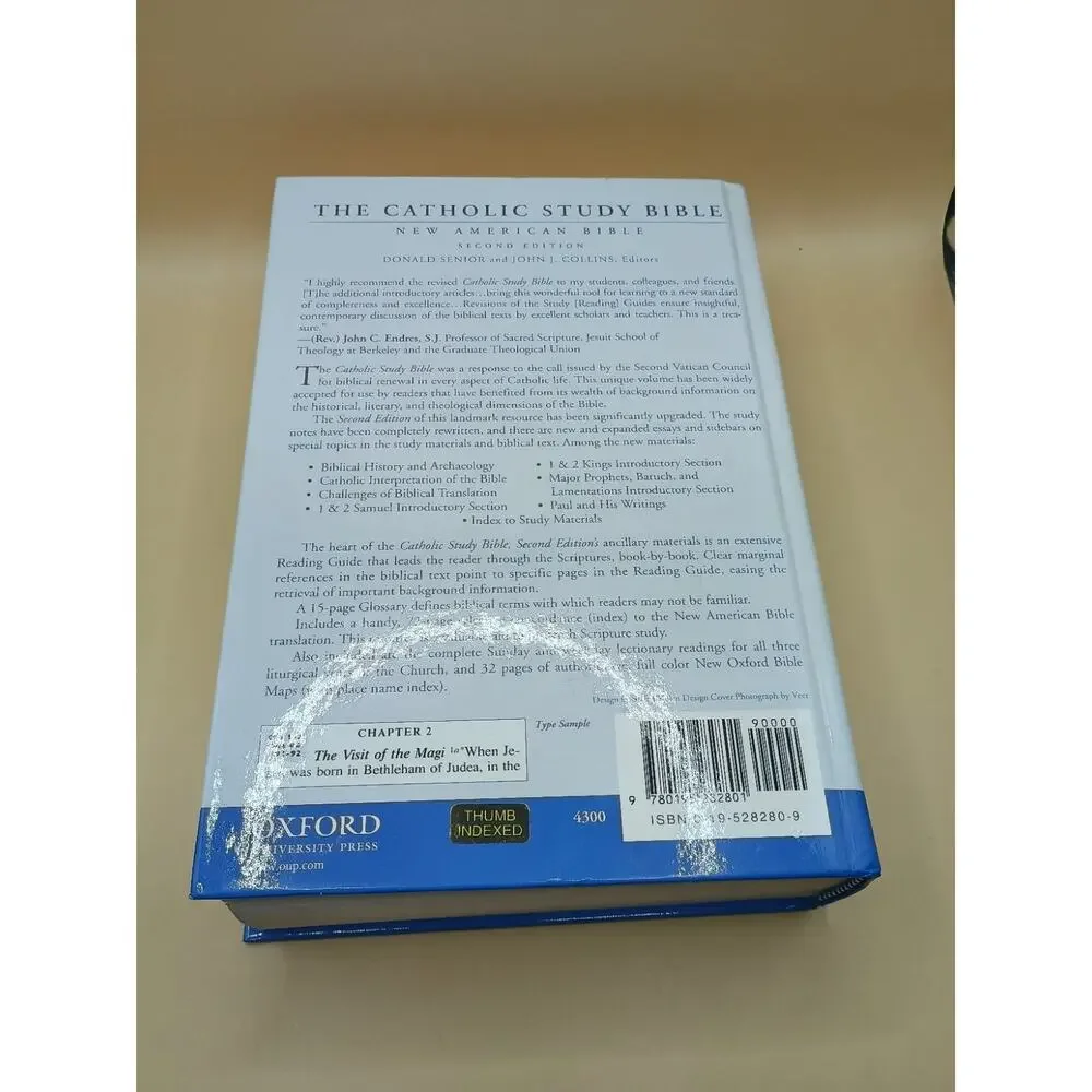 The Catholic Study Bible by John J. Collins (2006, Hardcover, Revised edition)
